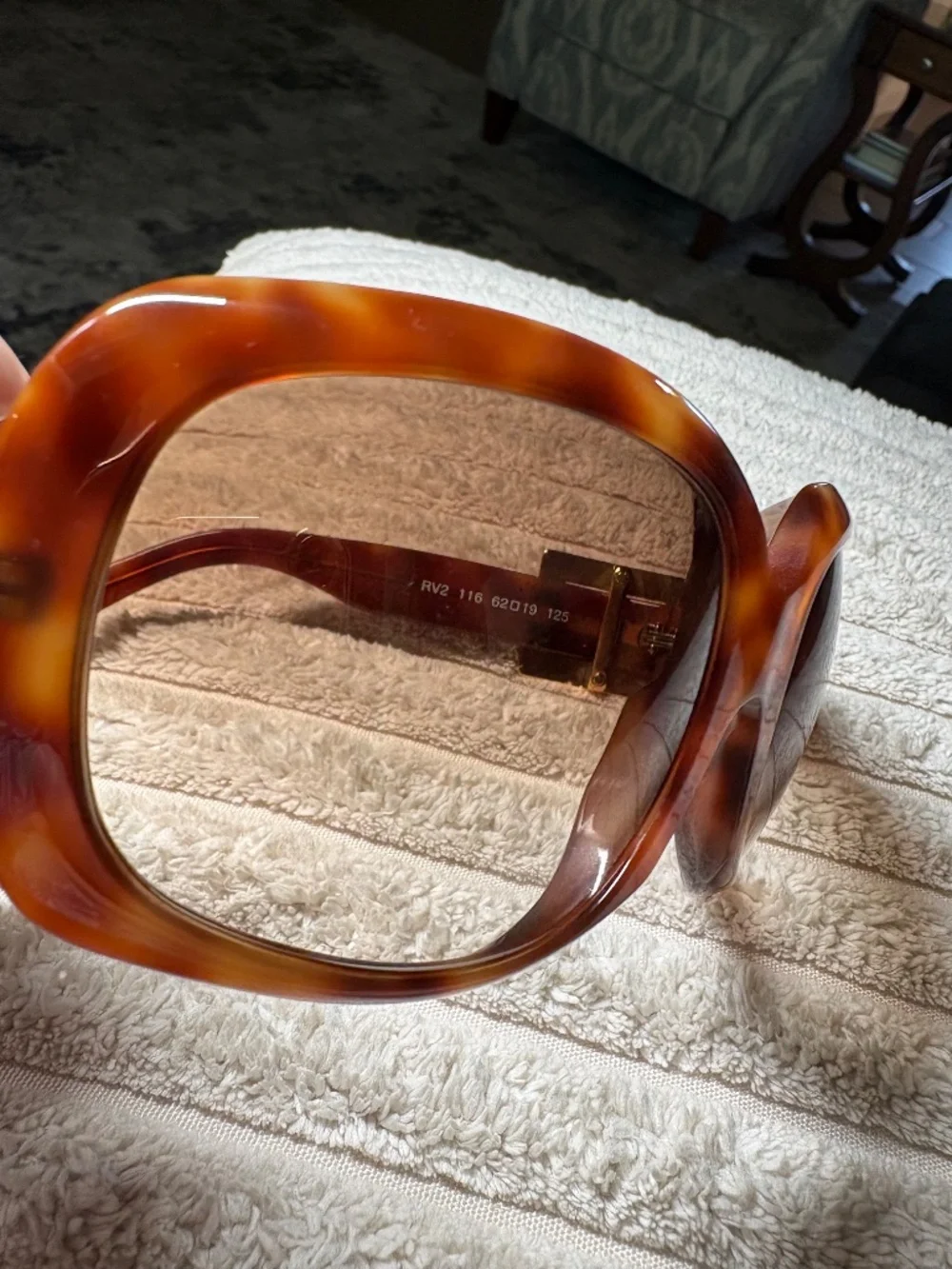 Roger Vivier  Paris Oversized 62mm sunglasses